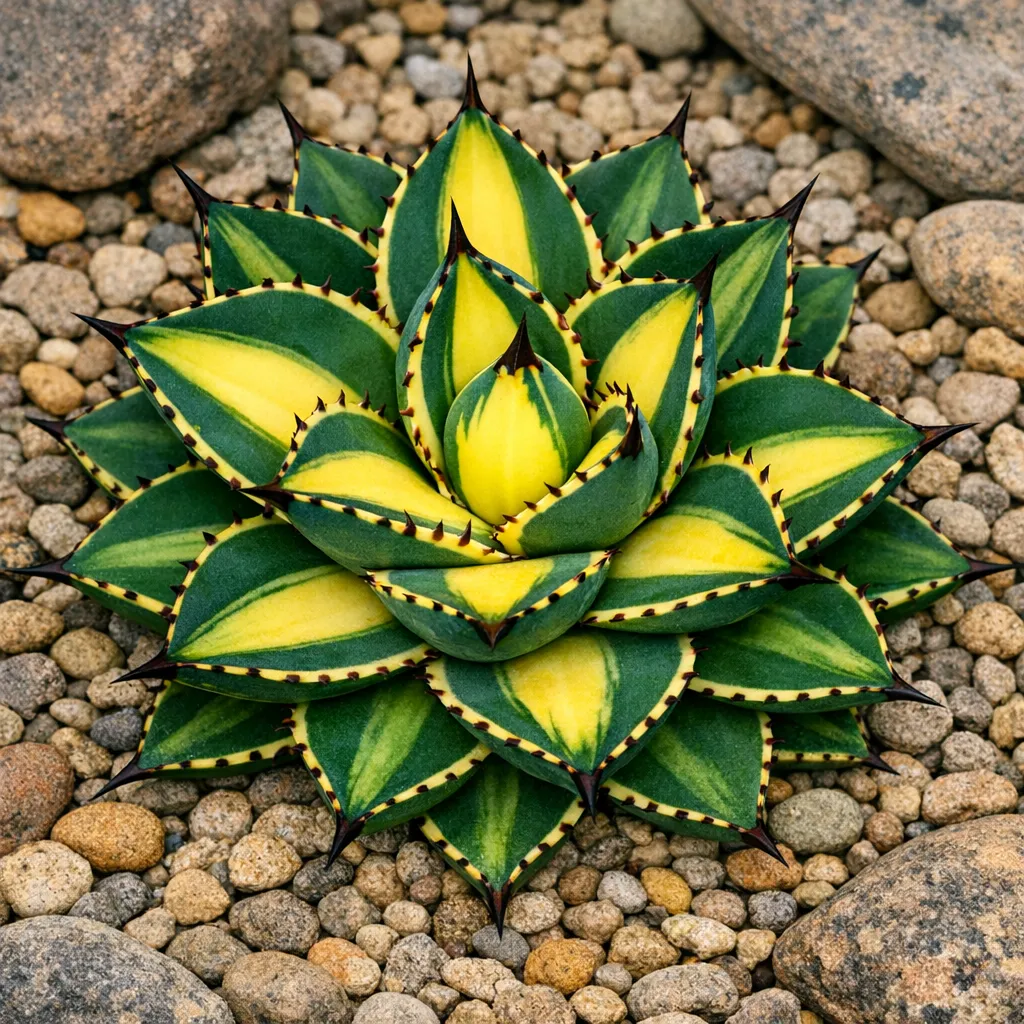 Agave Isthemensis 'Mediopicta Gold'